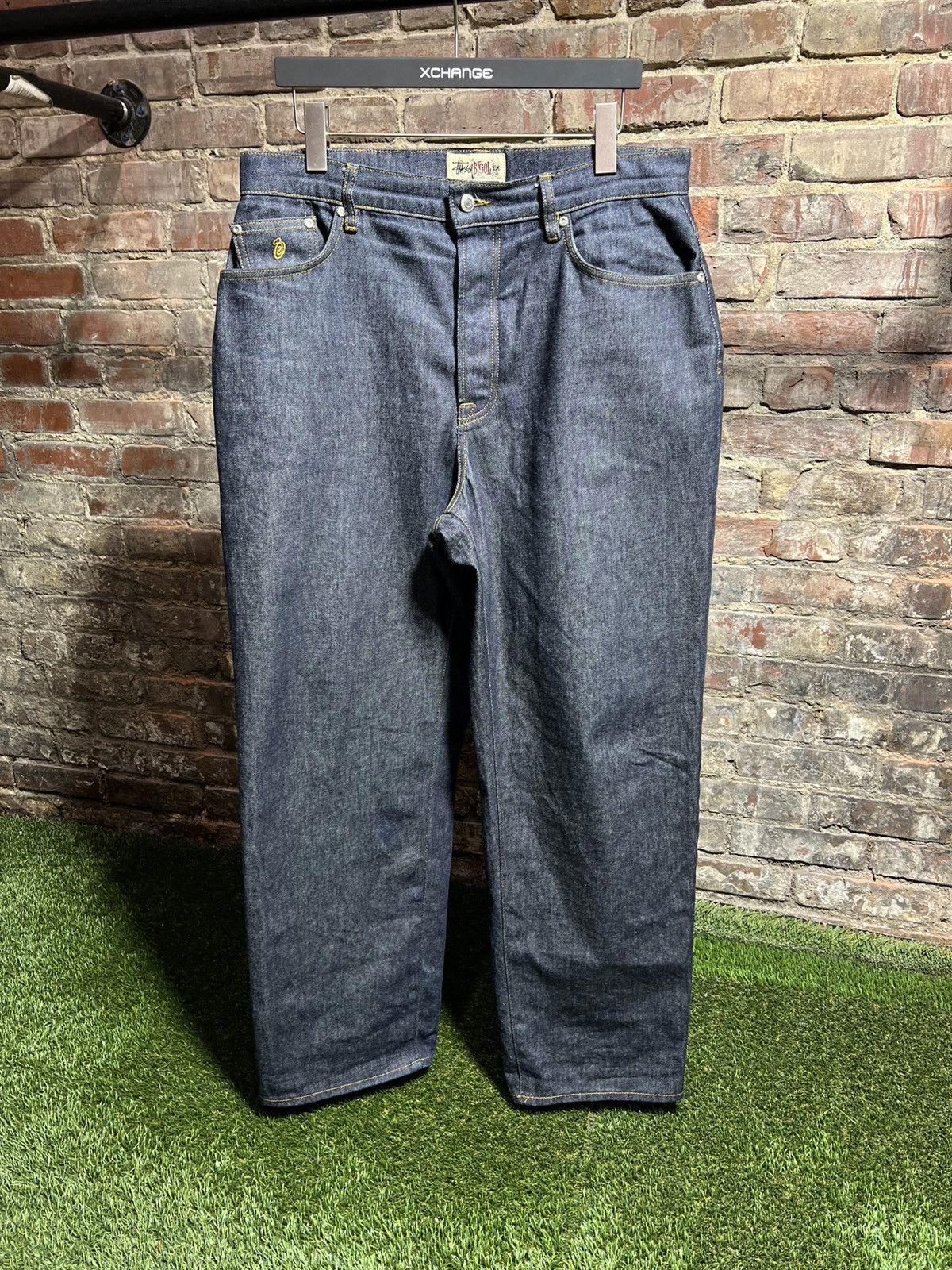 Stussy BIG OL Raw Denim Jeans Sz. 34