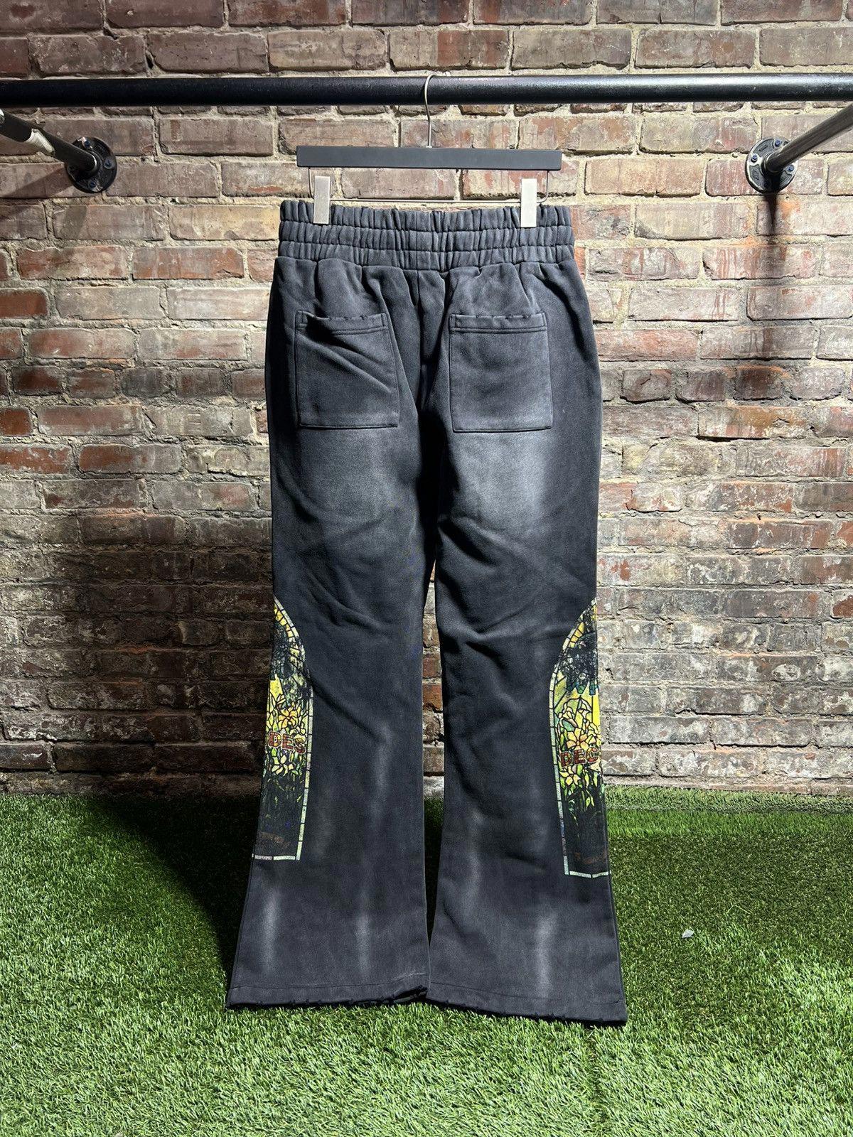 Who Decides War Faded Sweatpants Black Sz. (S-L)