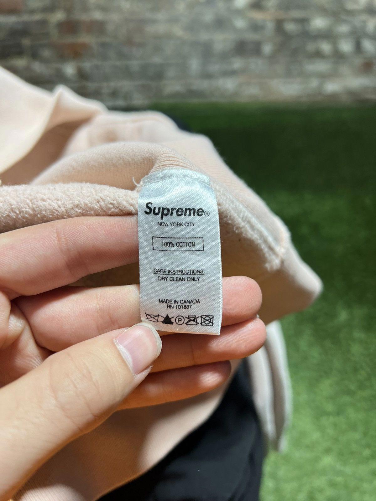Supreme Pink Arc Logo Hoodie Sz. M