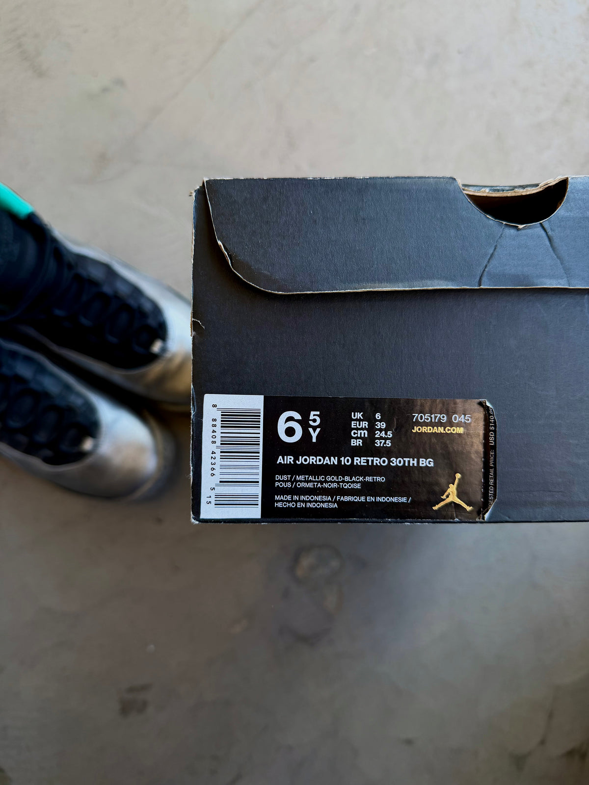 Jordan 10 30th BG Sz. 6.5