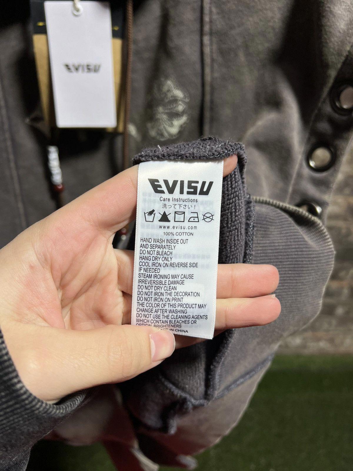 Evisu Deconstructed Hoodie Sz. S