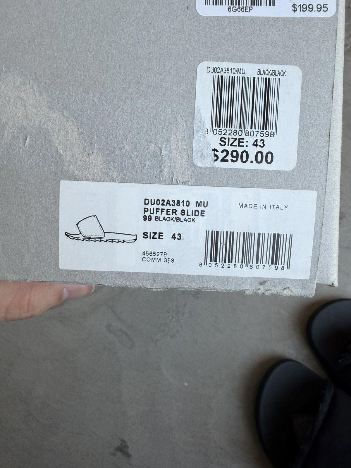 Rick Owens Drkshdw Sandals Sz. 43
