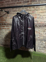 Gv Gallery Black Crinkle Jacket Sz. L