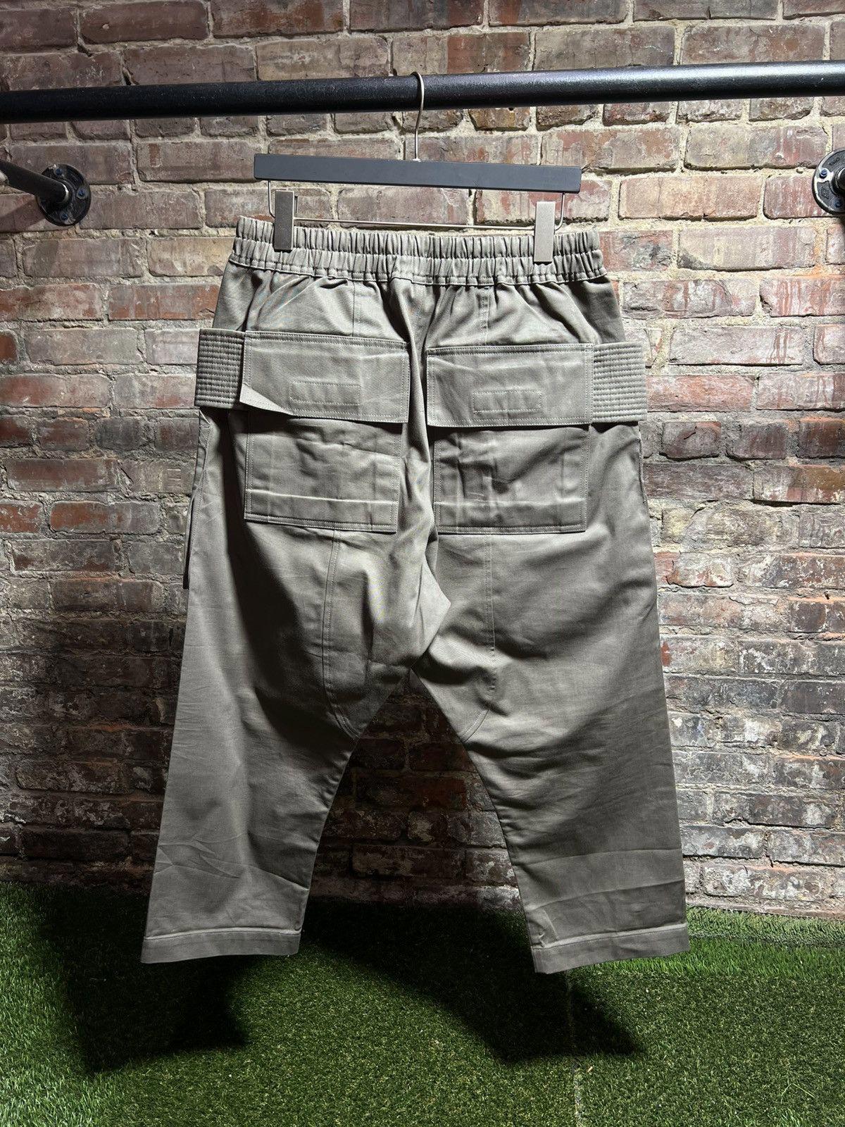 Rick Owens Drkshdw Cropped Creatch Cargo Pants Sz. L