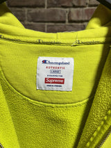 Supreme x Champion Hood Logo Neon Zip-Up Sz. XL