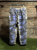 Stussy Blue Camo Denim Sz. M