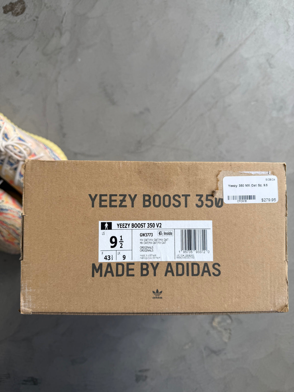 Yeezy Boost 350 MX Oat Sz. 9.5