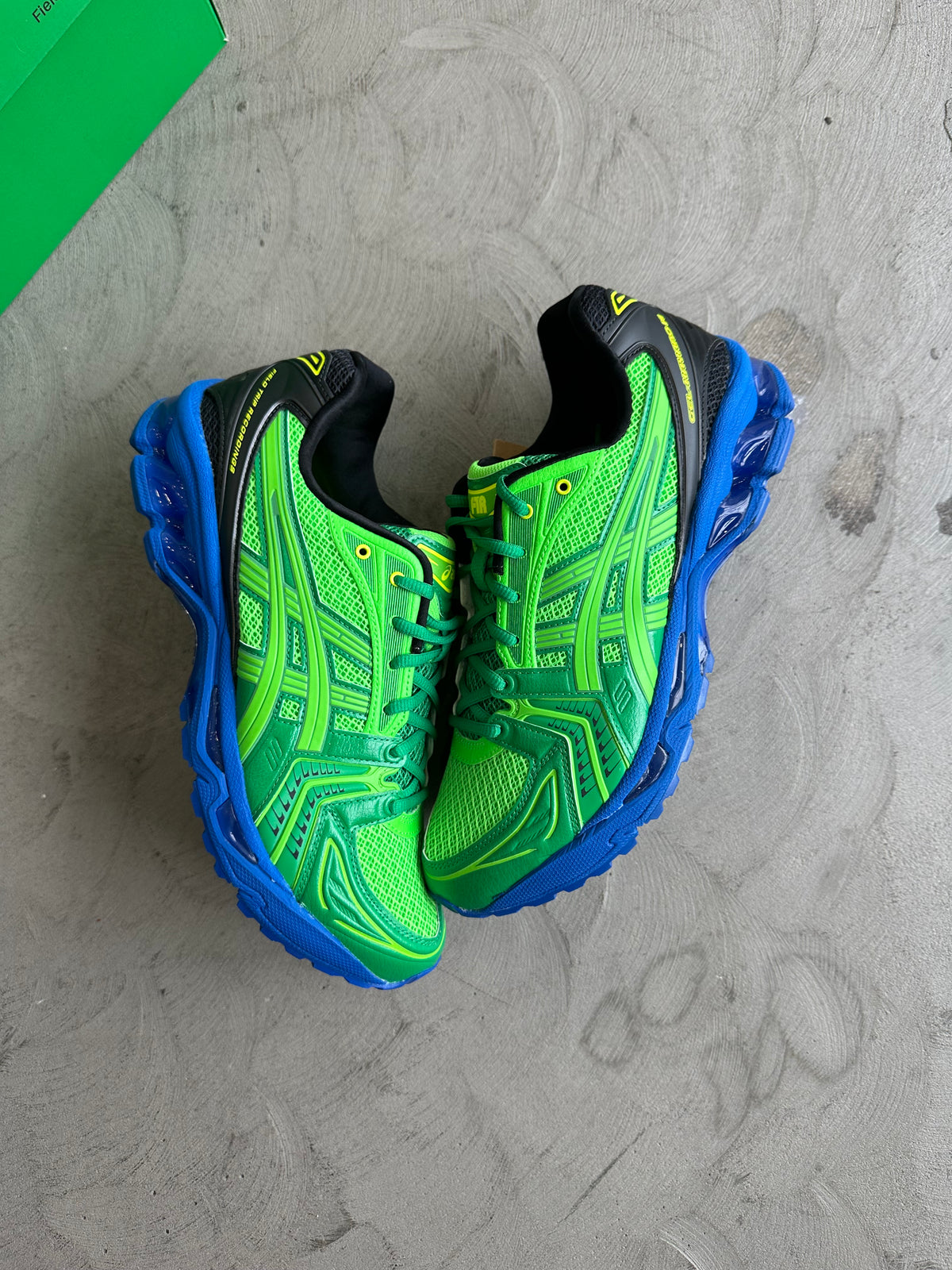 Asics Gel-Kayano 14 Green/Blue Sz. 12