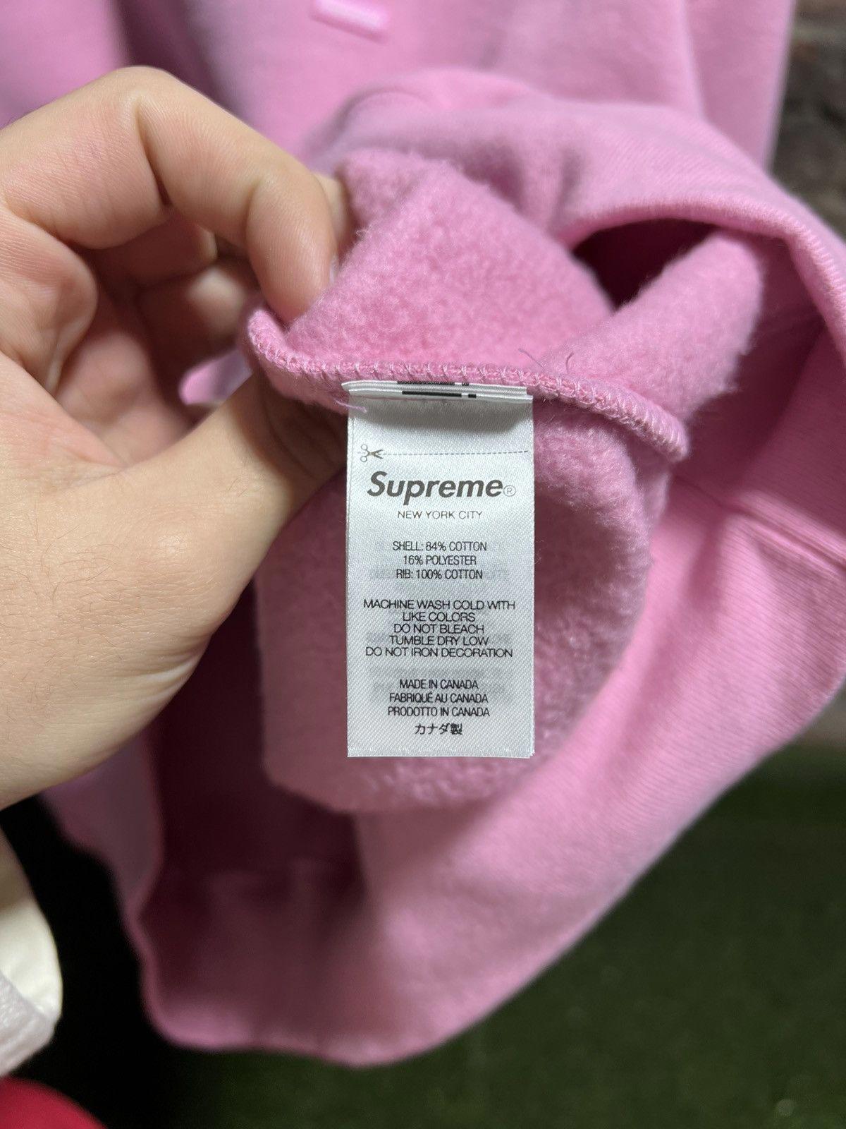 Supreme Pink Mini Box Logo Crewneck Sz. M