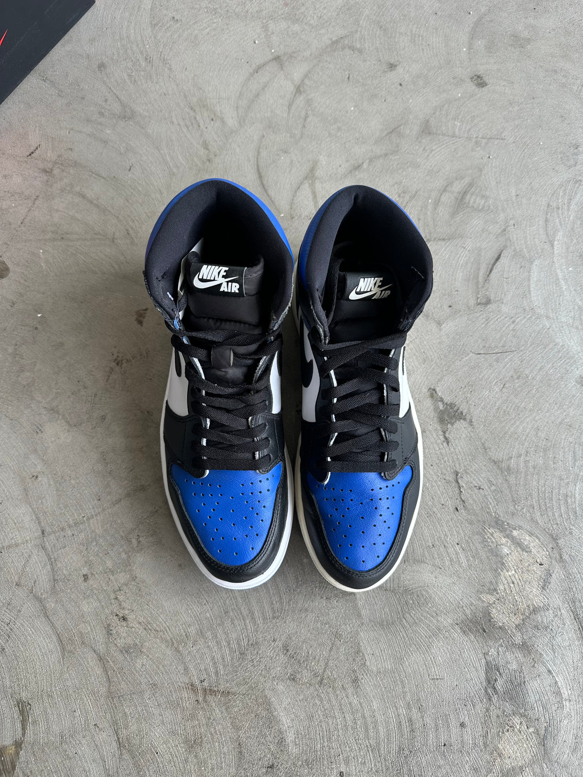 Jordan 1 Royal Toe Sz. 10.5
