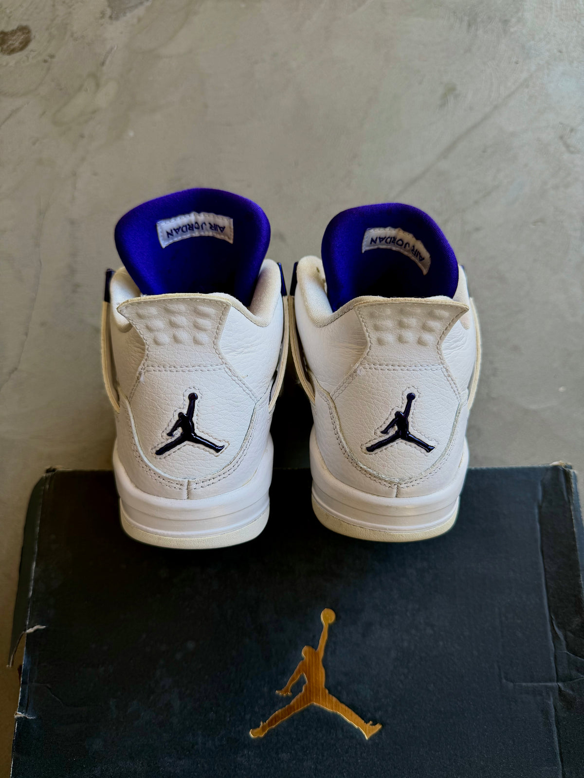 Jordan 4 Metallic Purple Sz. 6Y