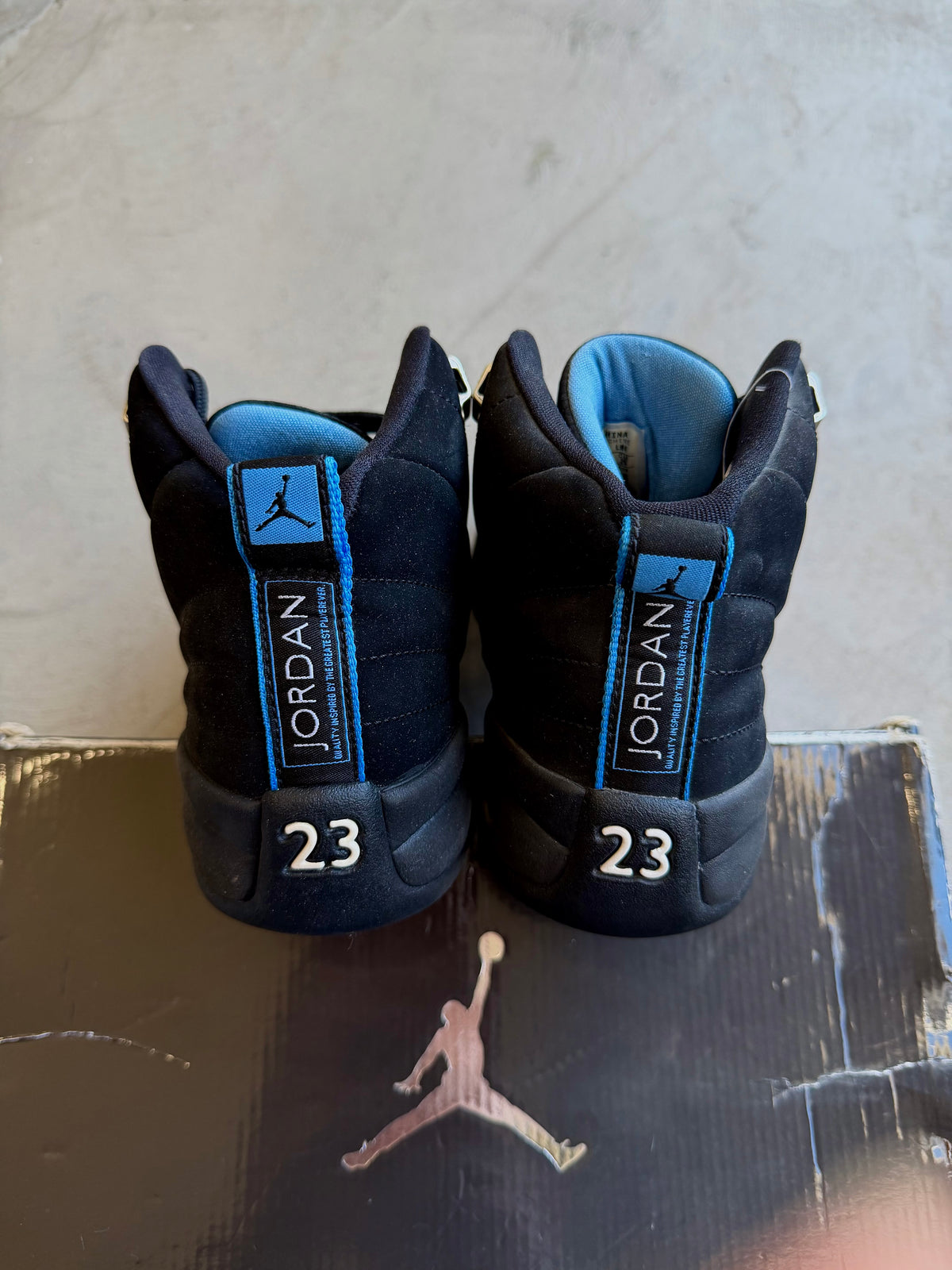 Jordan 12 Anniversary Blue Sz. 7Y