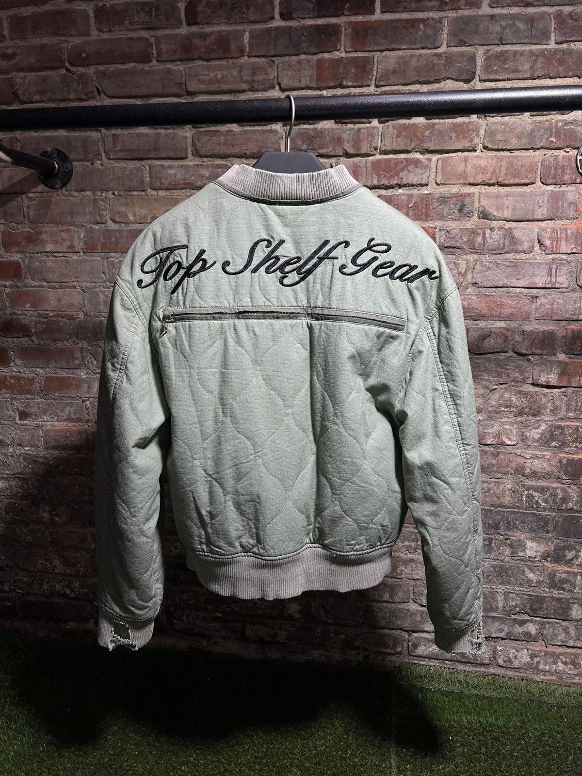 Vale State Quilted Bomber Jacket Sz. XL