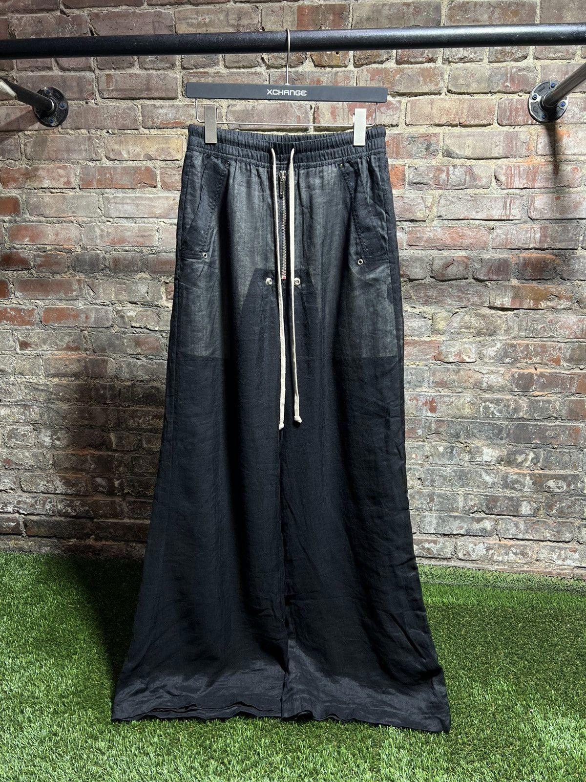 Rick Owens SS24 Bela Sheer Trousers Sz. S