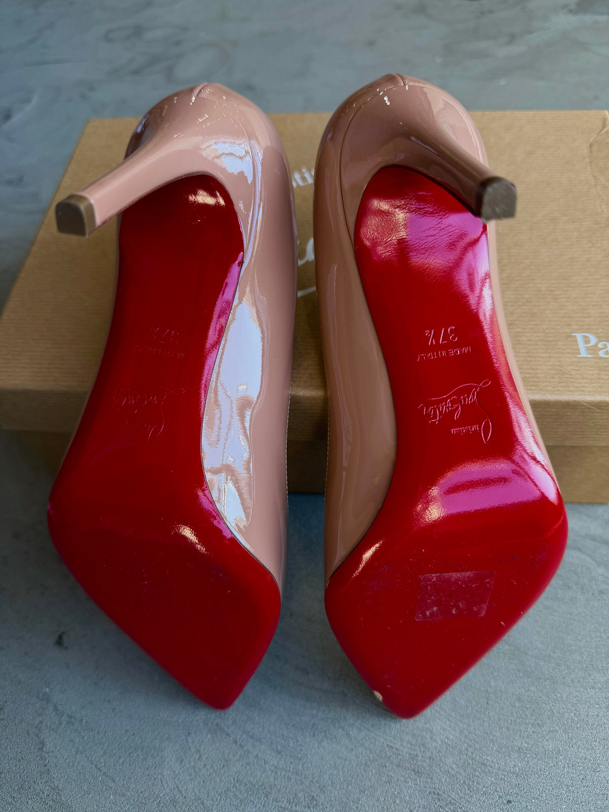 Christian Louboutin Red Bottom Heels Sz. 37.5