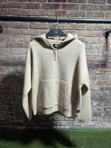 Stussy Knitted Quarter-Zip Hoodie Sz. M