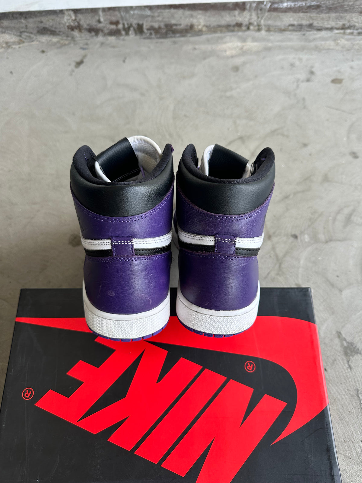 Jordan 1 Court Purple 2.0 Sz. 9.5