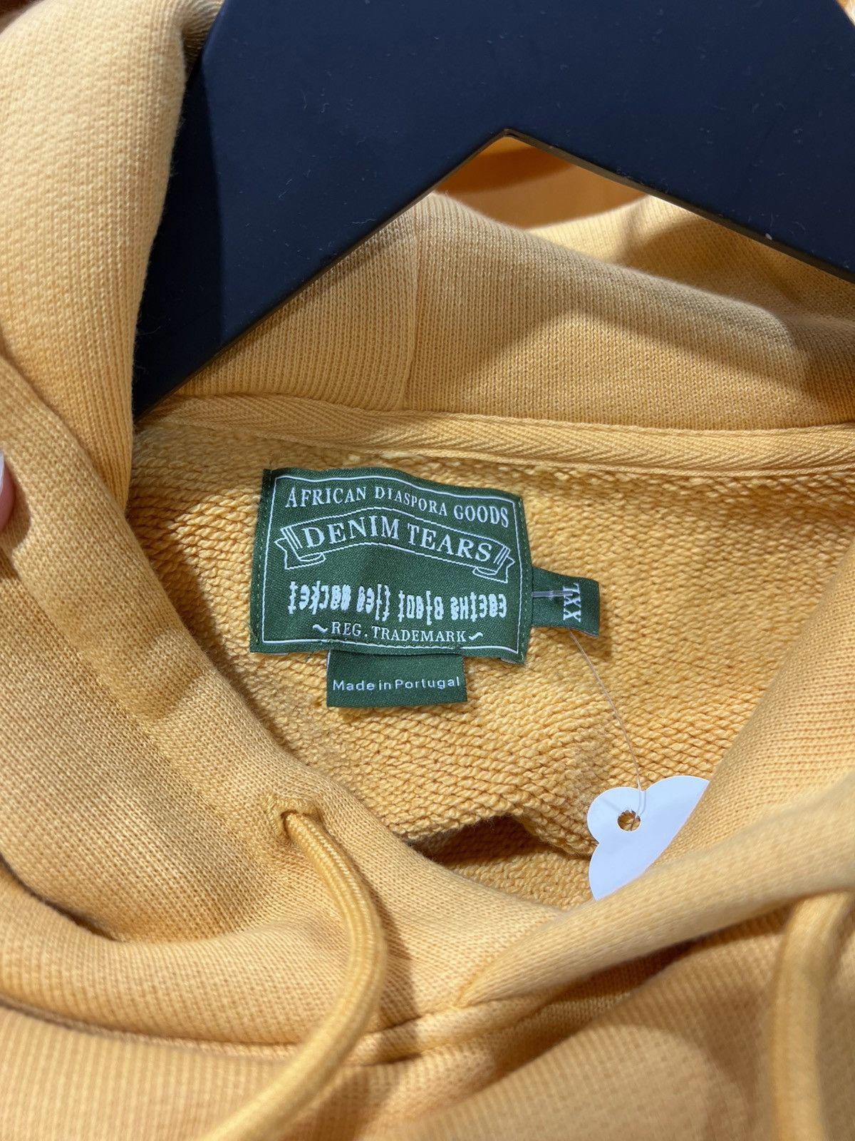 CPFM x Denim Tears Cotton Wreath Yellow Hoodie Sz. XXL