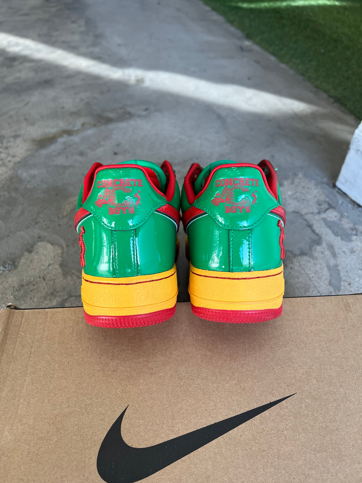 Lil Yachty x Nike Air Force 1 Lucky Green Sz. 10