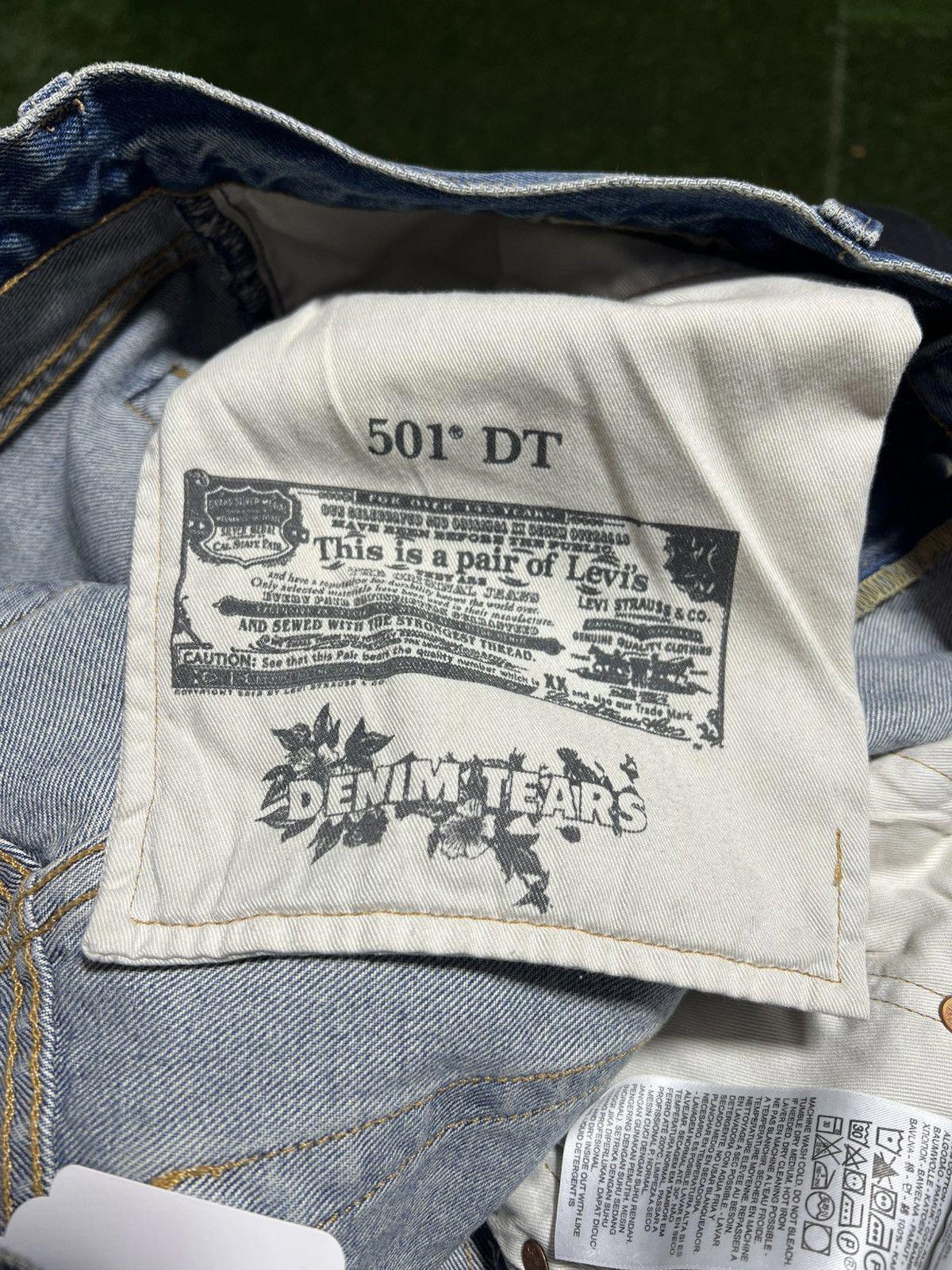 Denim Tears Levi 501 Jeans Light Wash Sz. 36