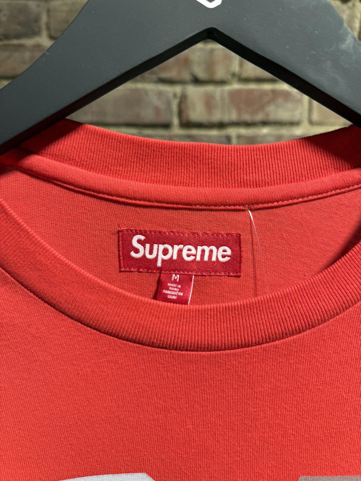 Supreme Reflective Logo L/S Sz. M