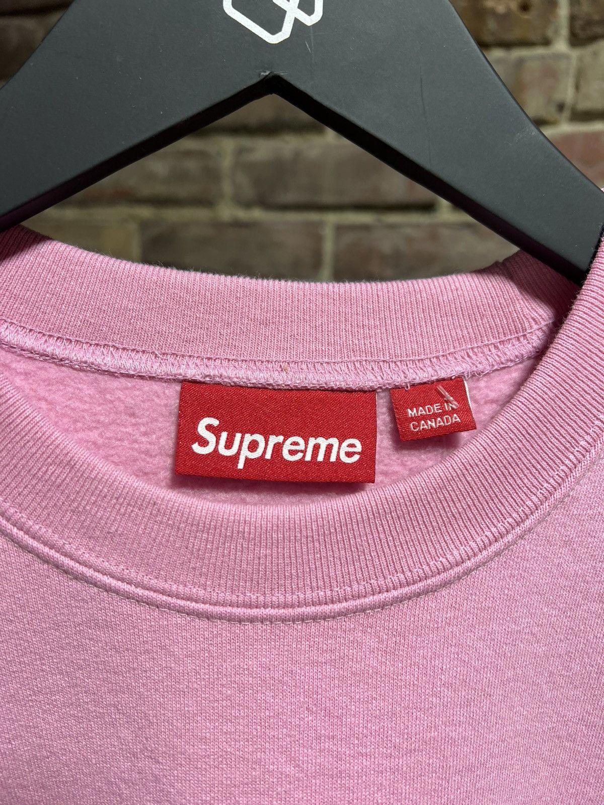Supreme Pink Mini Box Logo Crewneck Sz. M