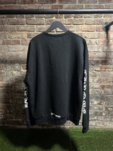 Chrome Hearts Neck Script Black Crewneck Sz. M