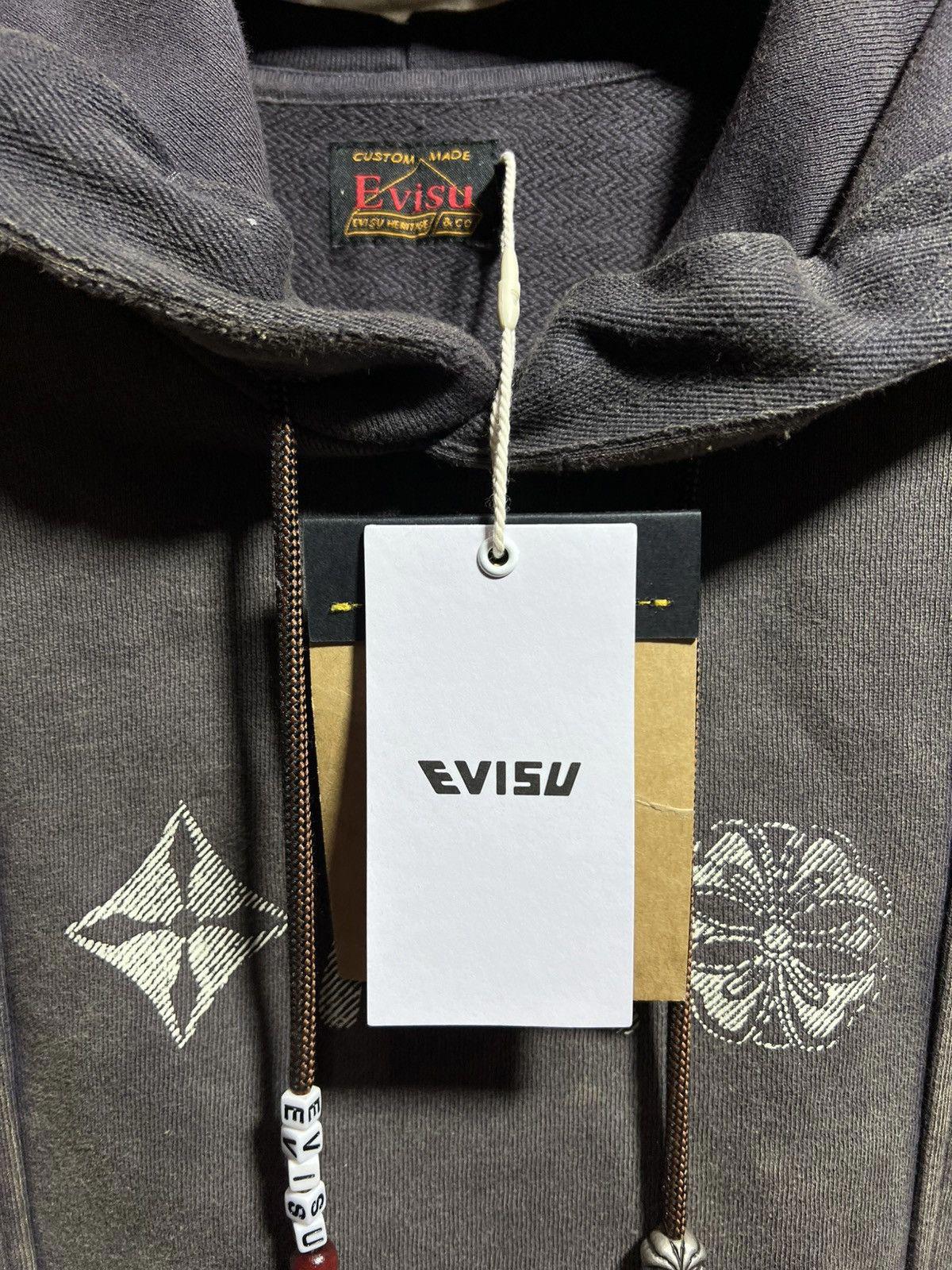 Evisu Deconstructed Hoodie Sz. S