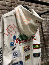 Murd333r.FM Complexcon Exclusive 1/1 Signed Graffiti Hoodie