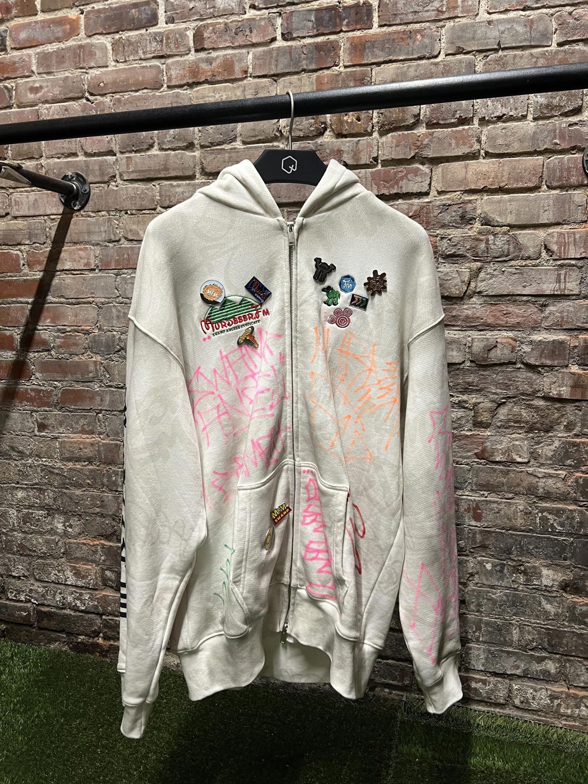 Murd333r.FM Complexcon Exclusive 1/1 Signed Graffiti Hoodie
