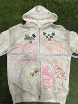Murd333r.FM Complexcon Exclusive 1/1 Signed Graffiti Hoodie