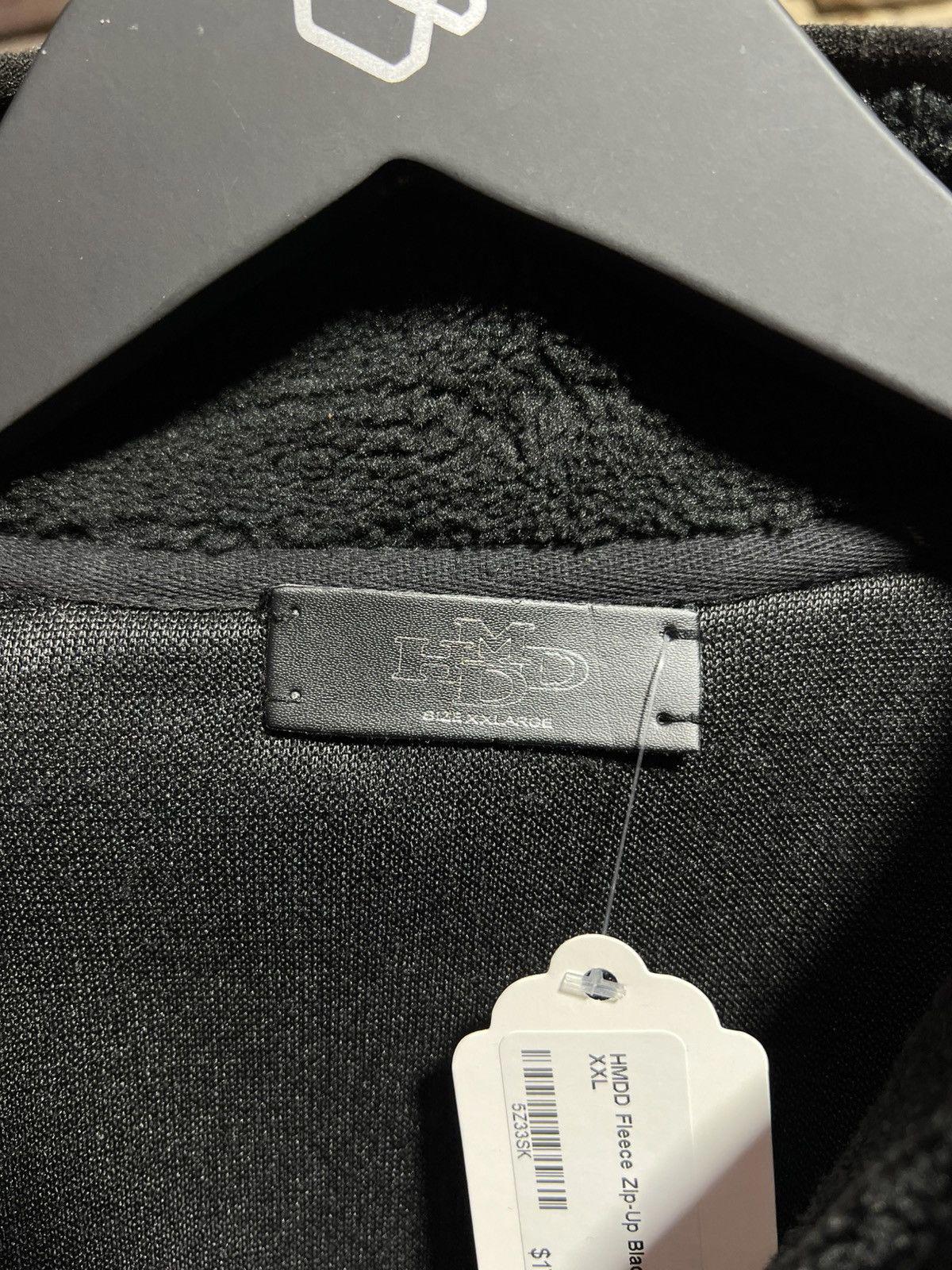 Hmdd Fleece Zip-Up Black Sz. XXL