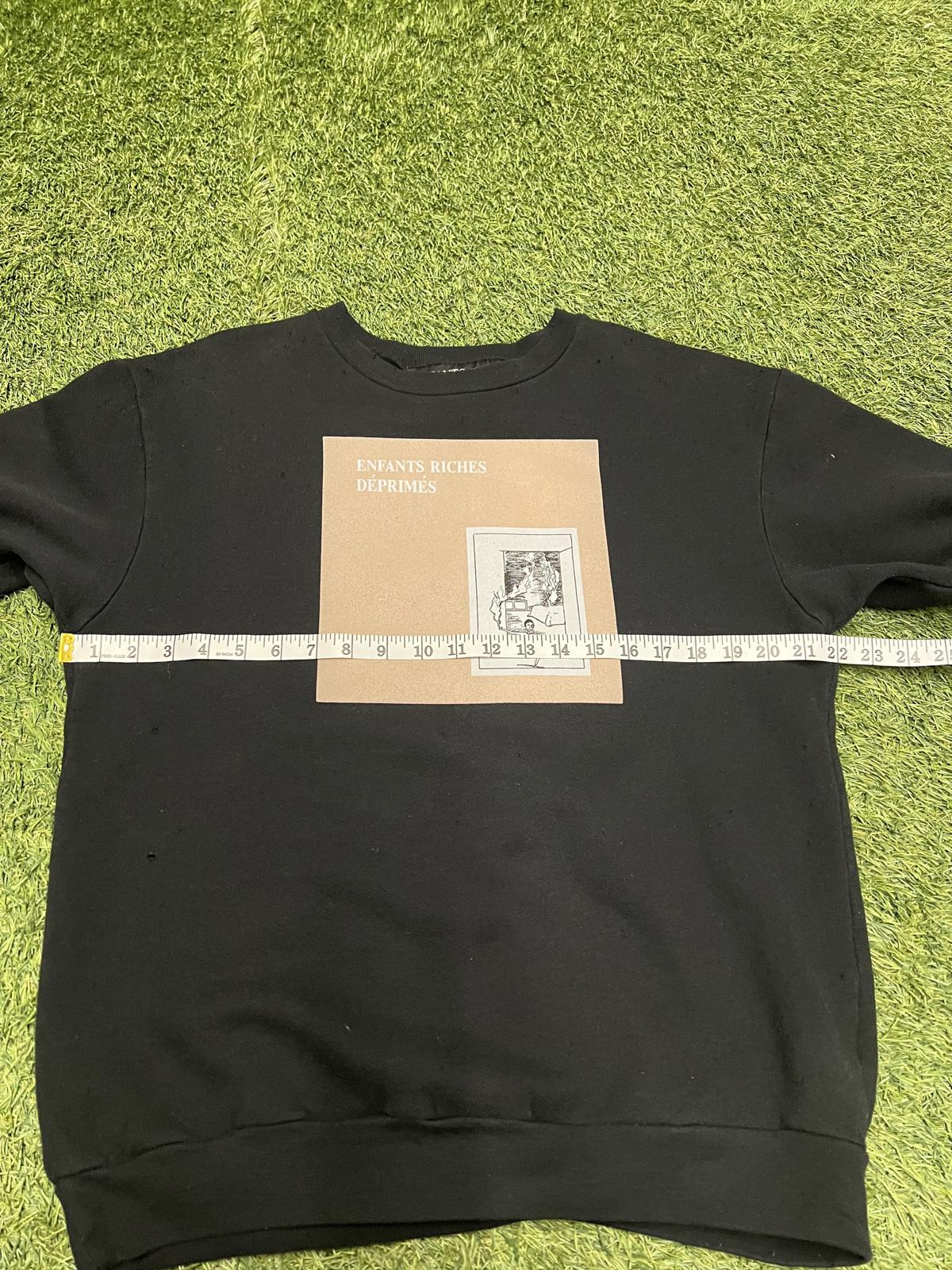 Enfants Riches Deprimes S/S '14 Distressed Flame Crewneck