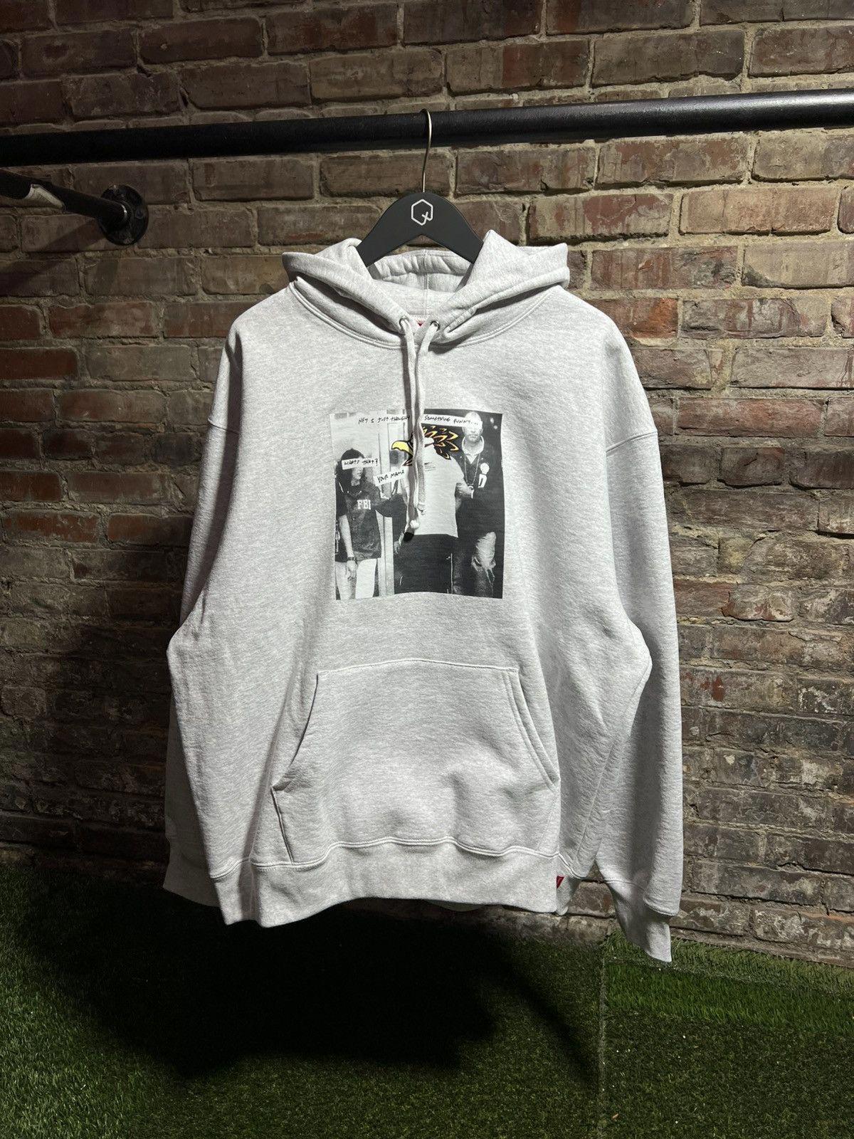 Supreme Antihero Hoodie Grey Sz. XL