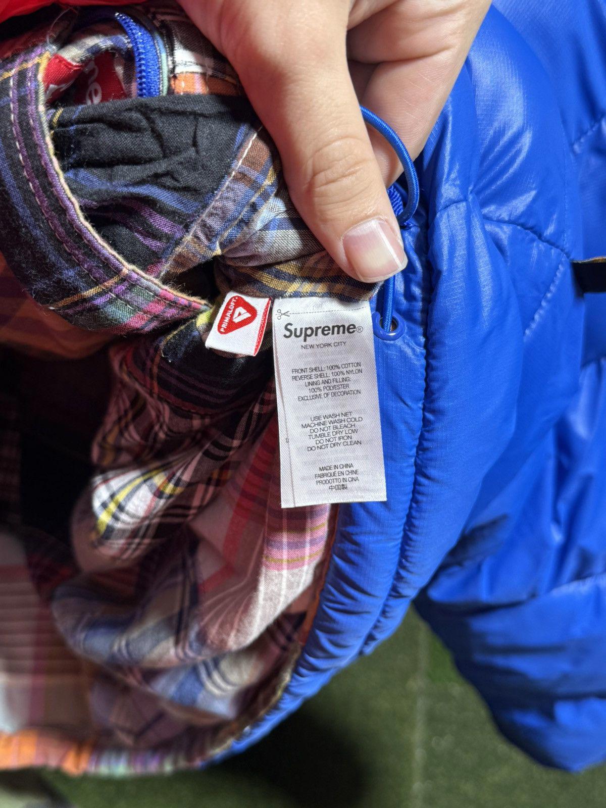 Supreme Madras Reversible Puffer Jacket Sz. S