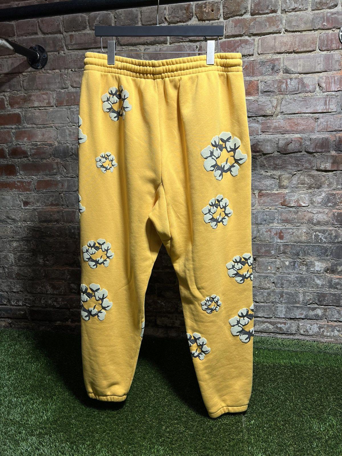 CPFM x Denim Tears Yellow Sweatpants Sz. XXL