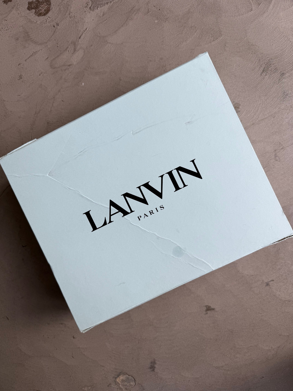 Lanvin Curb Sneaker Black/White Sz. 43