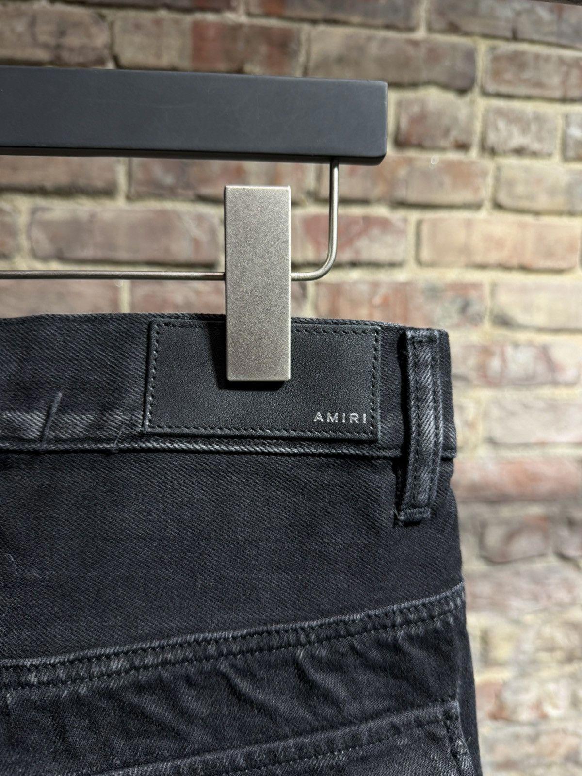 Amiri Straight Leg Black Jeans Sz. 32