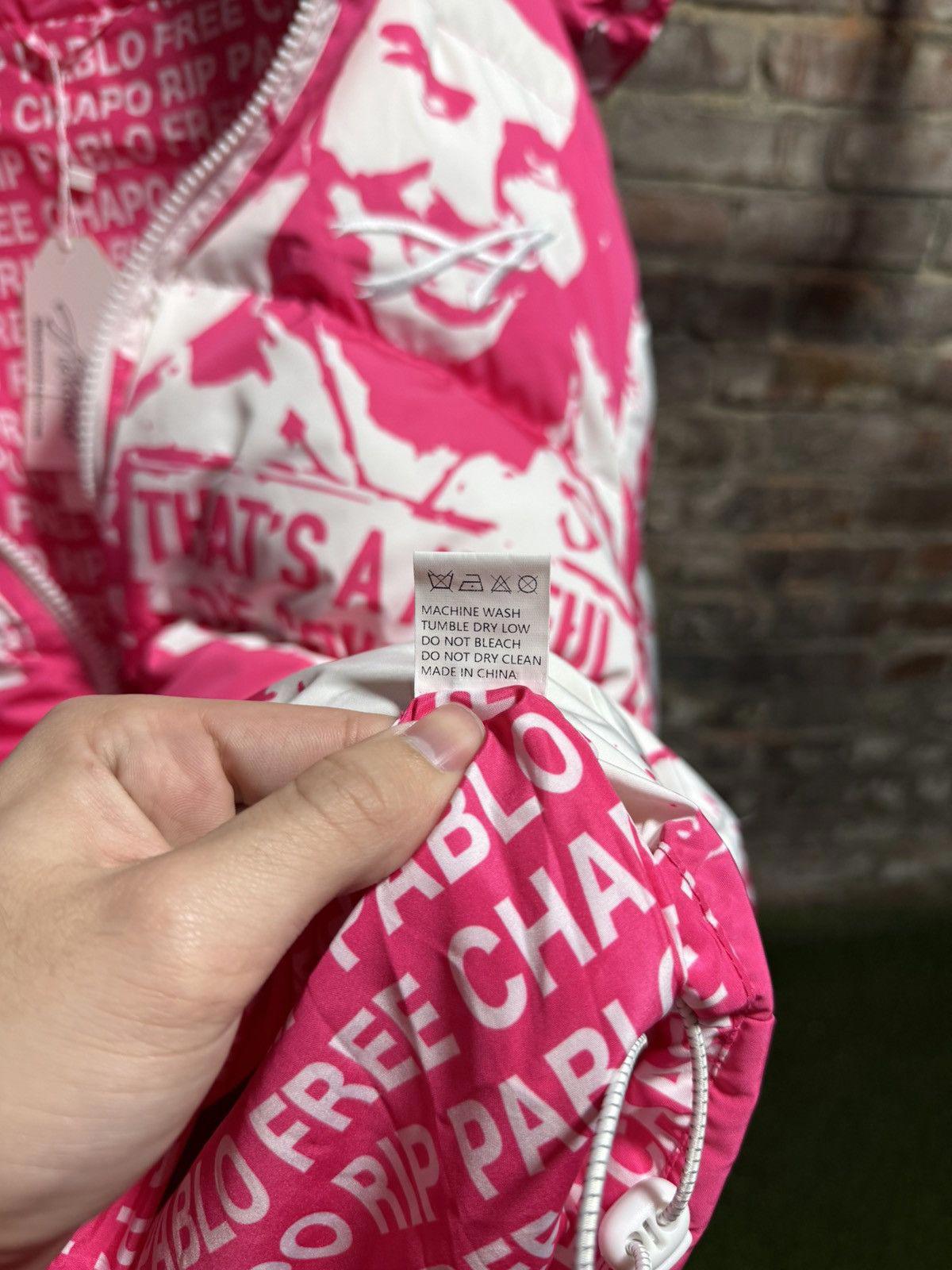 Thats A Awful Lot Of Cough Syrup Puffer Jacket Sz. XL