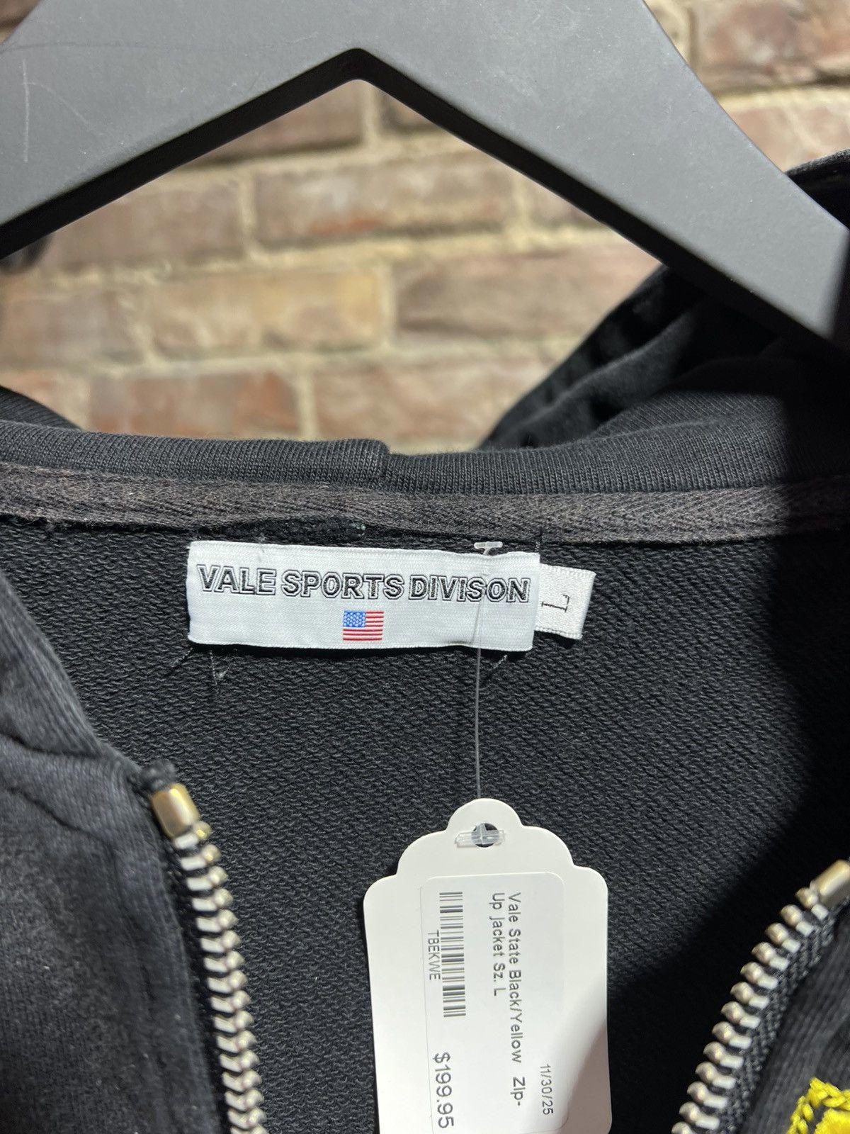 Valley Sports Division Zip-Up Black/Yellow Sz. L