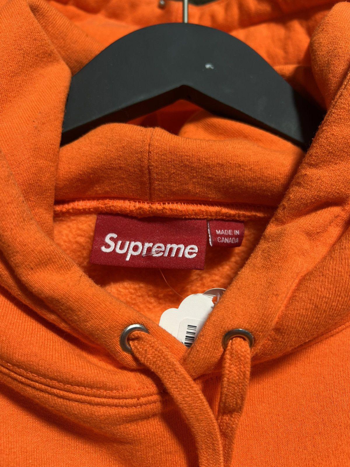 Supreme Orange Small Box Logo Hoodie Sz. XXL