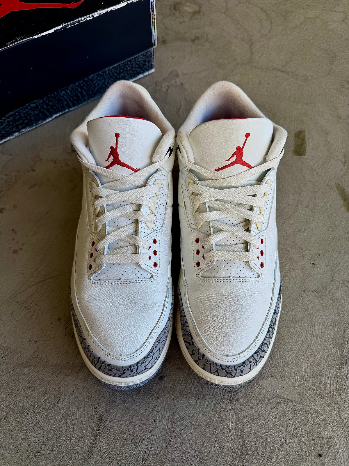 Jordan 3 Reimagined White Cement Sz. 12