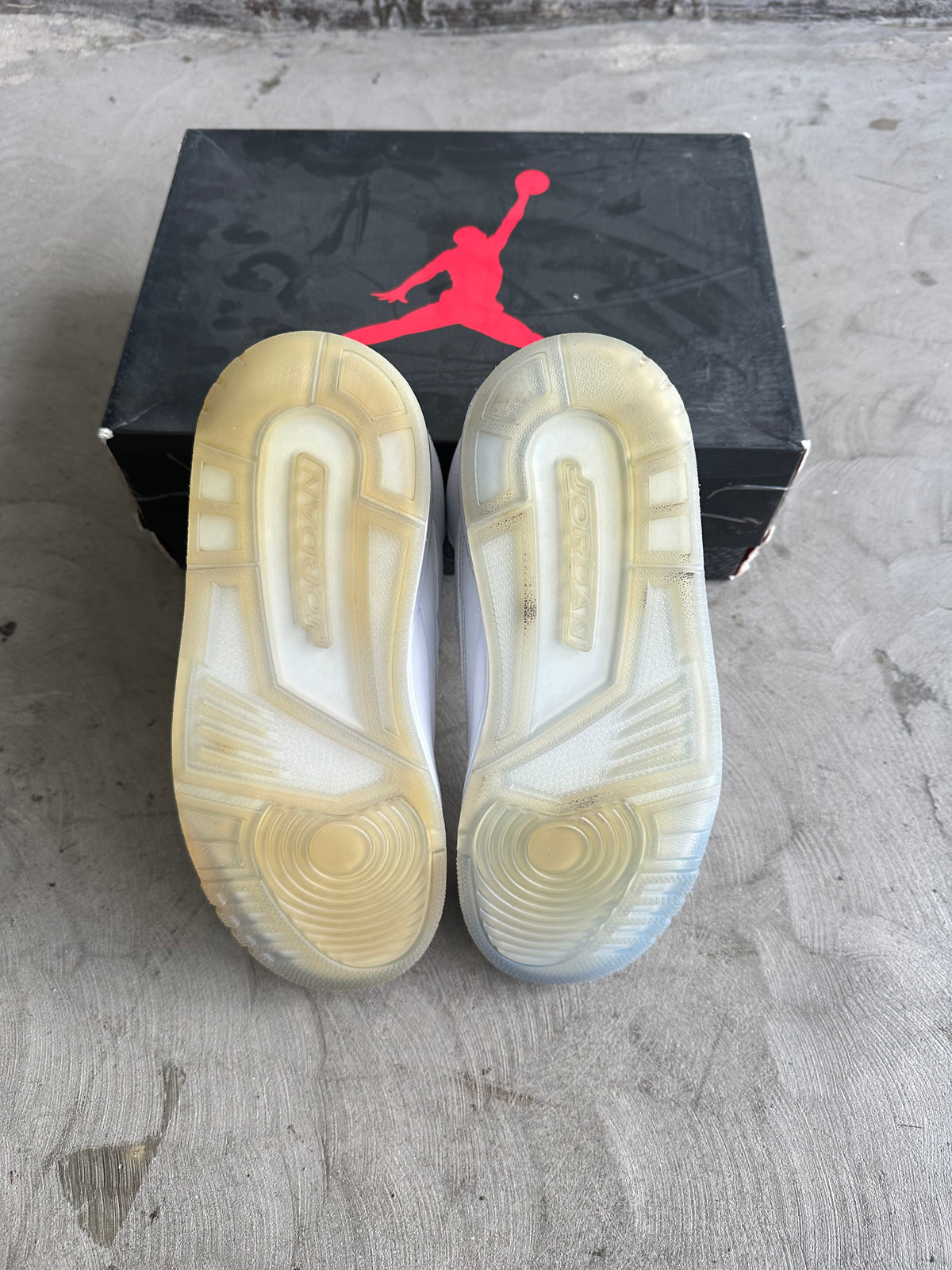 Jordan 3 Pure White Sz. 8.5