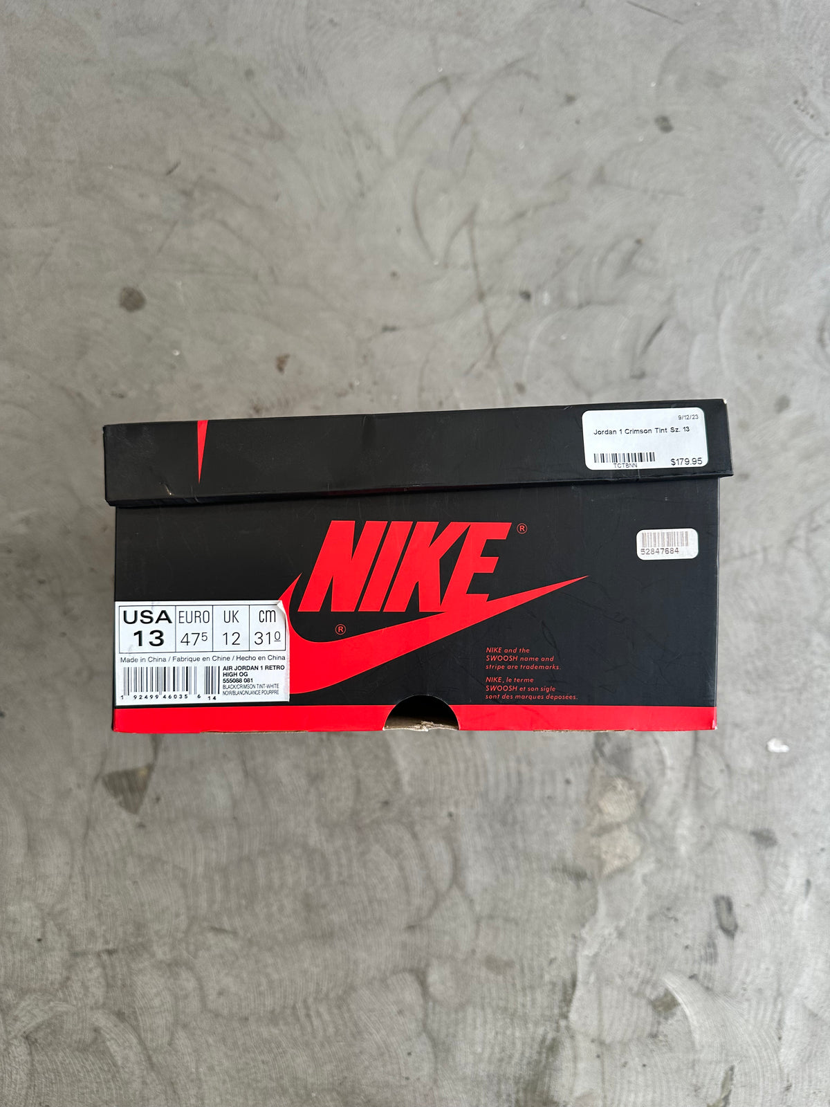 Jordan 1 Crimson Tint Sz. 13