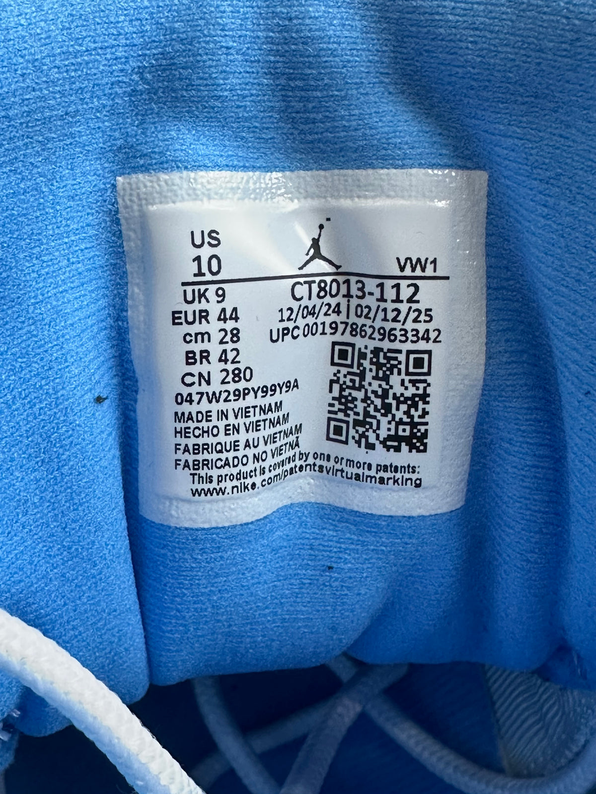 Jordan 12 Melo Sz. 10