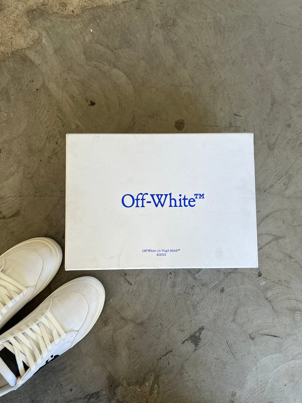 Off-White Vulcanized Sneaker White Sz. 7
