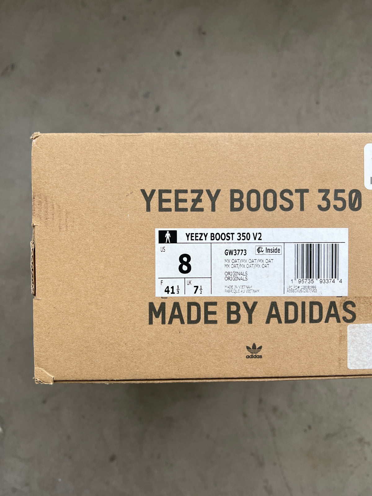 Yeezy Boost 350 MX Oat Sz. 8
