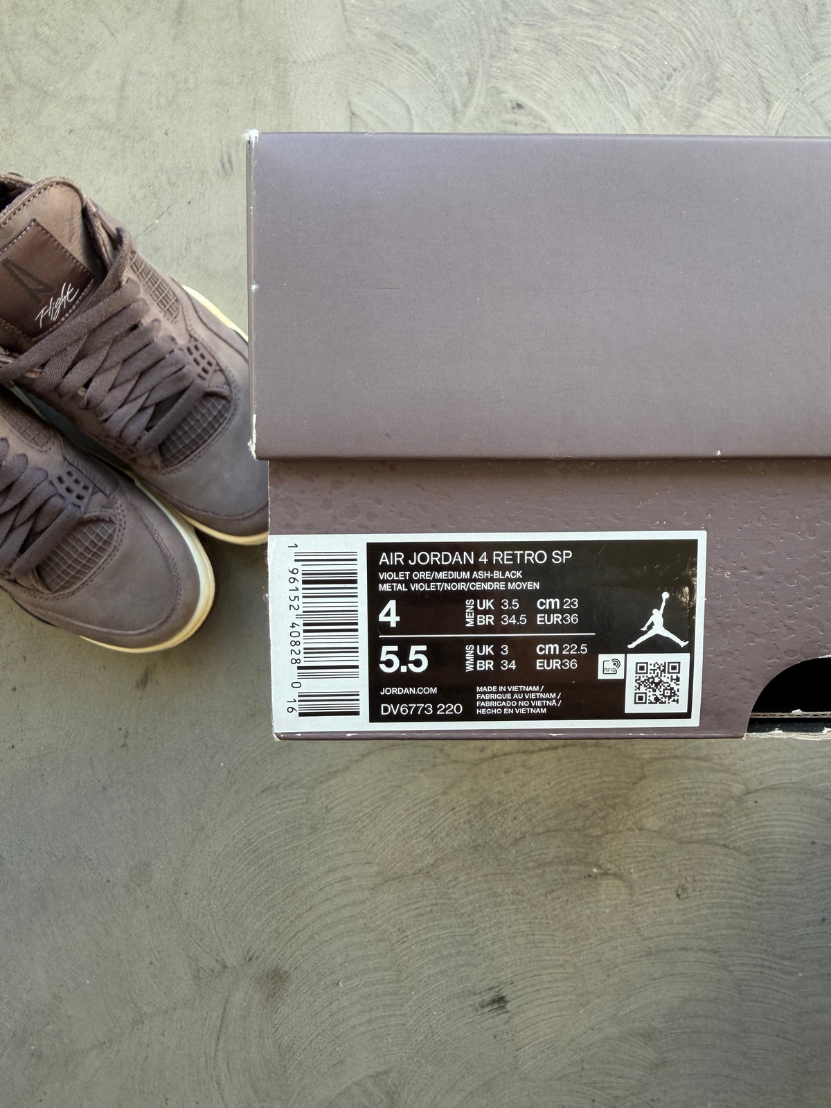 Jordan 4 A Ma Maniere Sz. 4