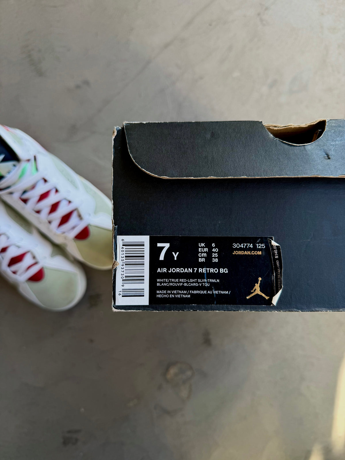 Jordan 7 Hare Sz. 9.5