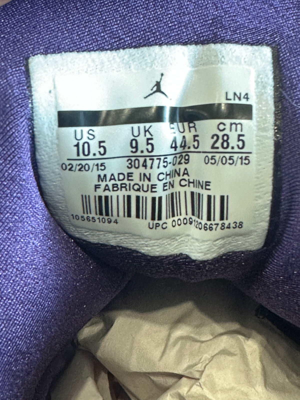 Jordan 7 Marvin The Martian Sz. 10.5